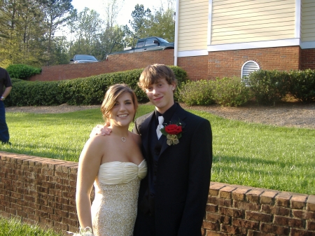 Michael and Lauren at their Jr. Prom