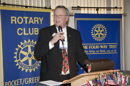 Accepting the Rotary Charter