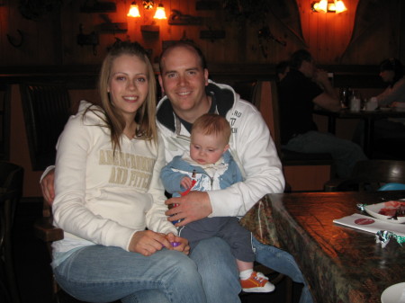 Amy (my eldest), Jon (fiance) and baby Ethan