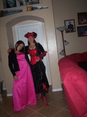 Alex and I on Halloween 2006
