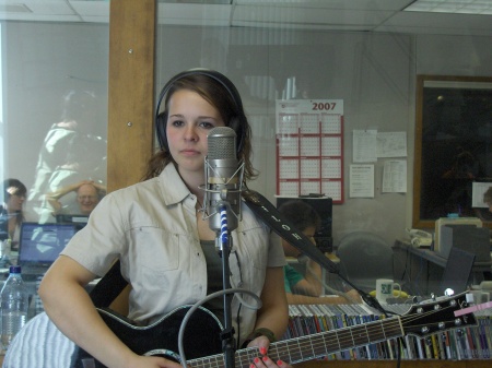 Performing live on Northwest Public Radio