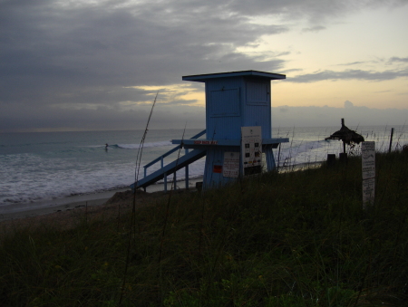 sunrise surf session