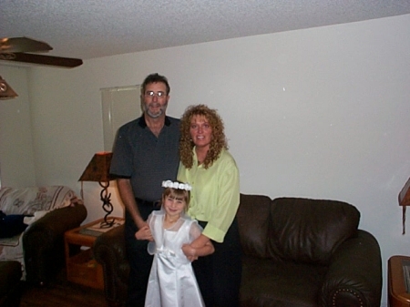 Caitlyn's 1st Communion a few years ago