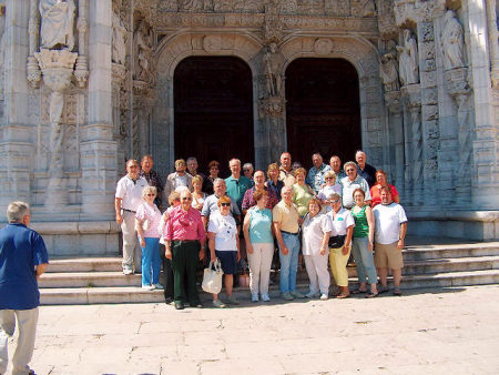 Group at San Jeronimos, Lisbon