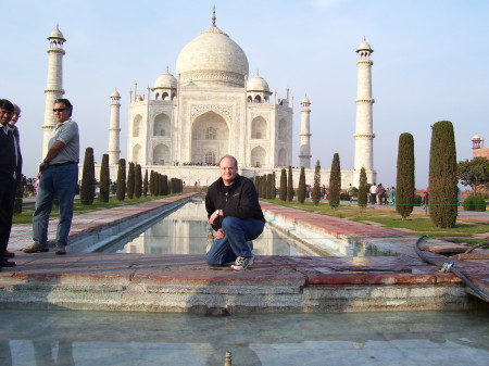 Doug at Taj Mahal 2006