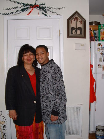 Mother's Day, 2007 with my son, Ari