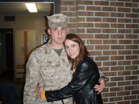 My baby boy, LCPL Matthew Watson, US Marines