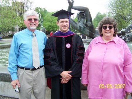 My son's graduation from Indiana University School of Law