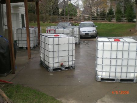 IBC tanks for my Rain and Diesel projects