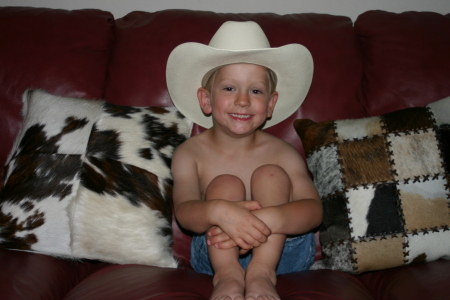 Mommy's little Cowboy