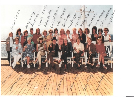 Girls 50th Birthday Cruise 1999