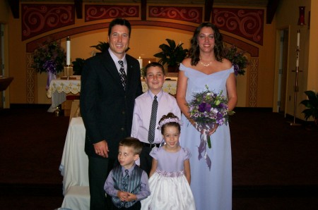 My Family At My Sister's Wedding June 2007