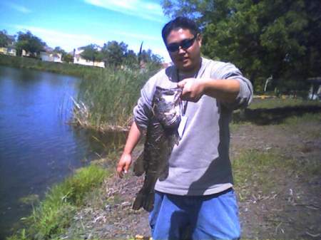 Adam, 3.5 lb largemouth