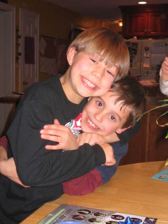 Andrew (10), and Ian (8)