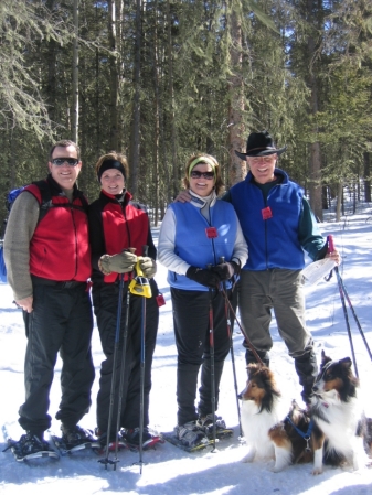 Snowshoeing in Taos 2007