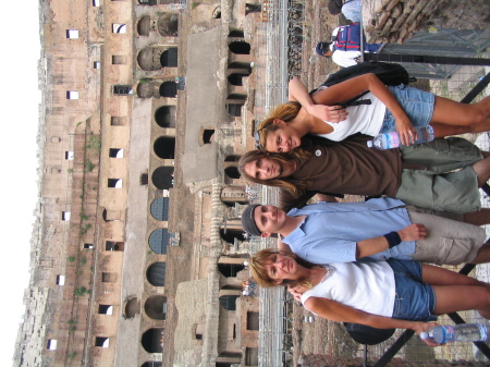 the coliseum in rome 2005