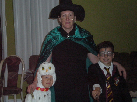 Hedwig, Professor McGonagall, Harry 2007