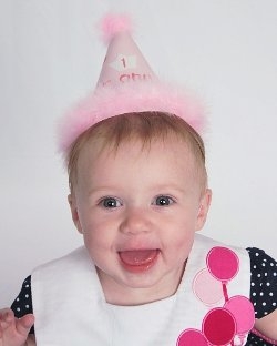 Danielle is 1!!!!!!!!!!!!!