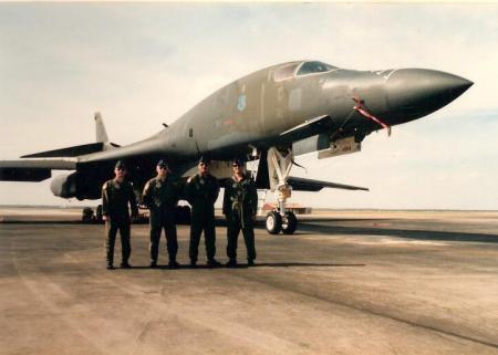 The "Wrecking Crew" (I'm on the left) Dyess AFB 1987