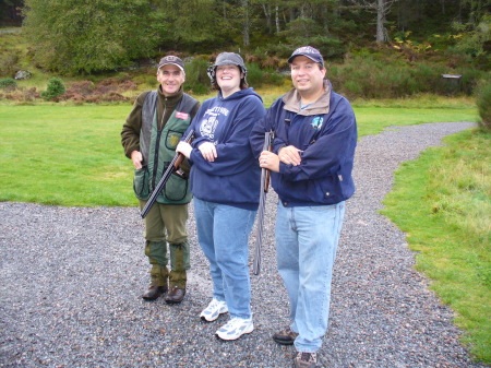 Clay Pigeon Shooting in Scotland