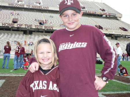 Ryan and J.T. at A&M/UT football game