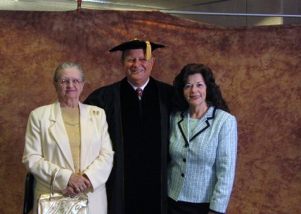 My hubby receiving Honary Doctorate to NCSU