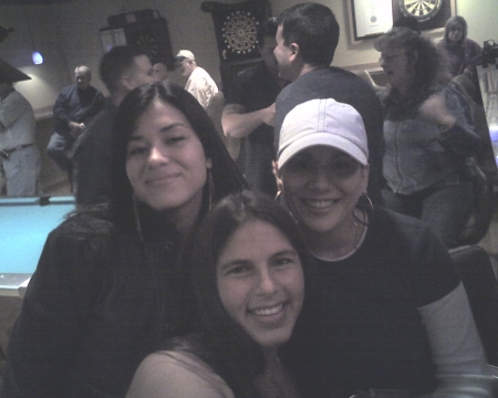 LaRissa; ReBecky; and Me hanging out at Knights