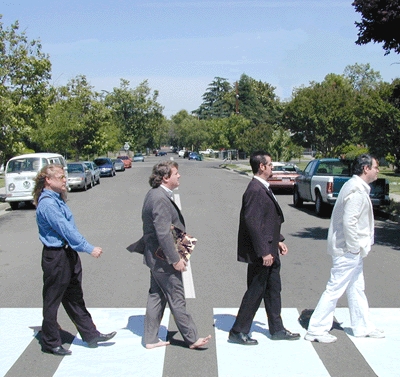 The Beetles' "Abbey Road" by Marc Blake