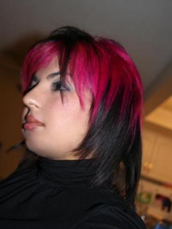 Me with pink hair :)