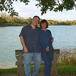 Jeff & Ida - Antrim Lake 2005