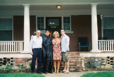 May 2007 with my two sons and my dad