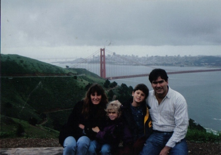 Family trip to San Francisco 1995