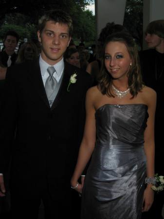 My son Kirk and his date at Prom 2007