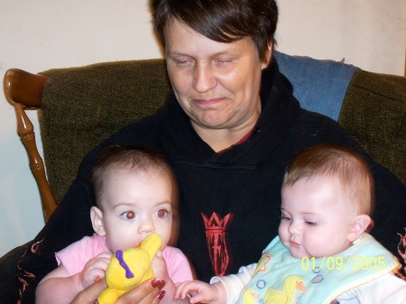 wife and 2 of my 4 grandkids