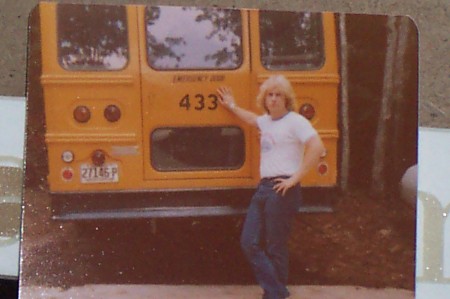 i drove a school bus my jr. & sr. years