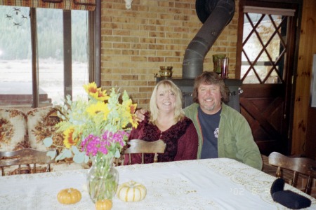 Bill & Julie at the cabin