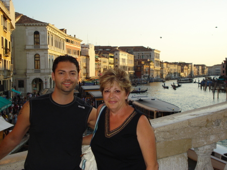 My son and I in Venice 7/2007