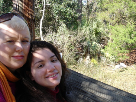 Me & April 2009 Oatland Nature Center Savannah