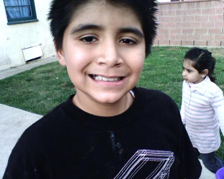 Benjamin Jerry Gallegos, my grandson, he is 9 years old.