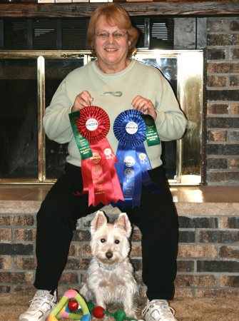 Kirby and Helen take first and second place