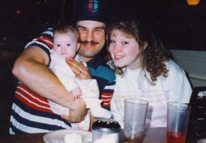 ME, Cathy and our second daughter...1995