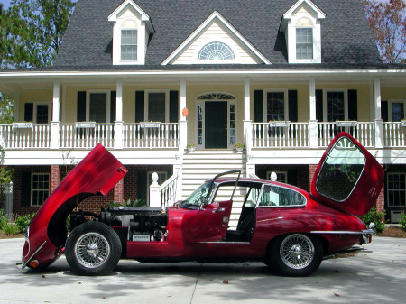 Our retirement home near Charleston, and the car I would have liked to have had in 1970.