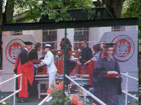 Rosemary, my daughter receiving diploma MIT