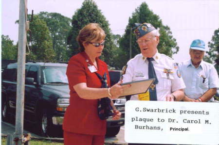 FLAG present South Daytona Elementary 2005