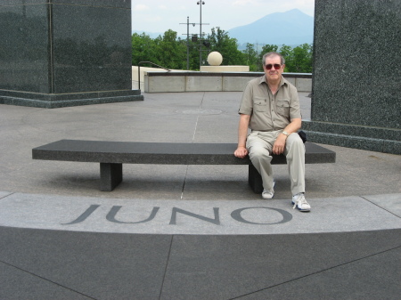 Douglas at D Day Memorial