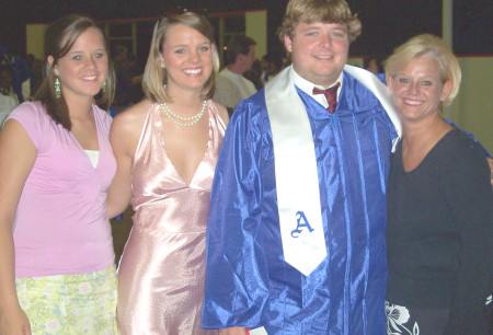 Family at High School Graduation