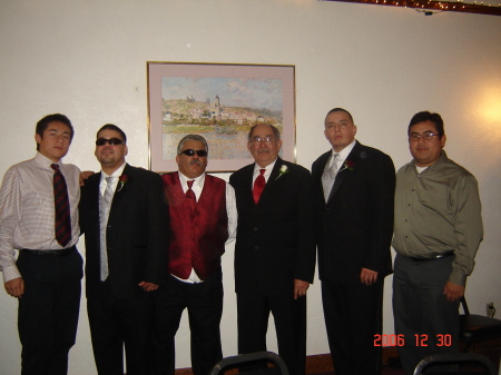 My cousin Larry Guerrero's son's wedding
