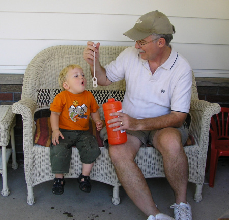 Dawson and Grandpa Kirk
