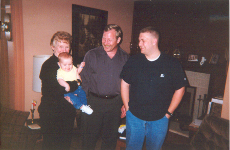 Four Generations - My Mom, me, my son Chris and his son Colby