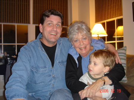 Me, my Mom and her great-grandson